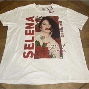 NWT Selena Quintanilla Amor Prohibido T-Shirt XXL Women’s Plus Graphic Tee
